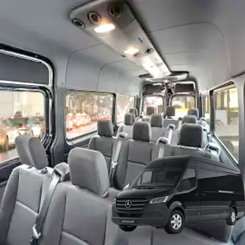 14 passenger shuttle van exterior
