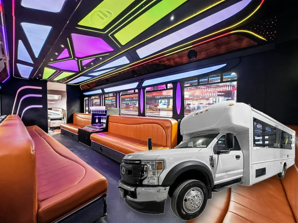 28 Passenger Ultimate Party Bus title image