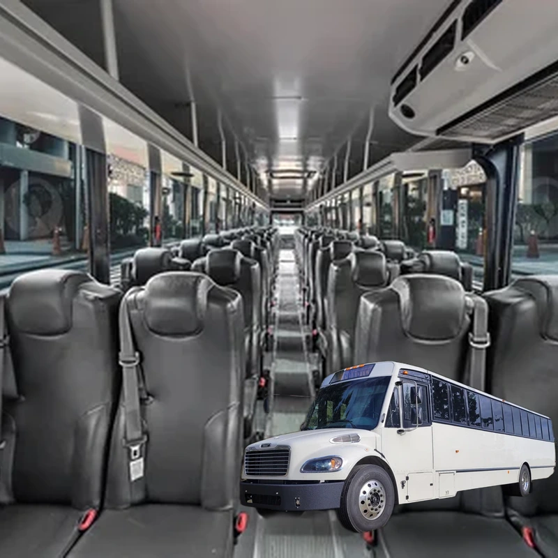 40 passenger shuttle bus exterior